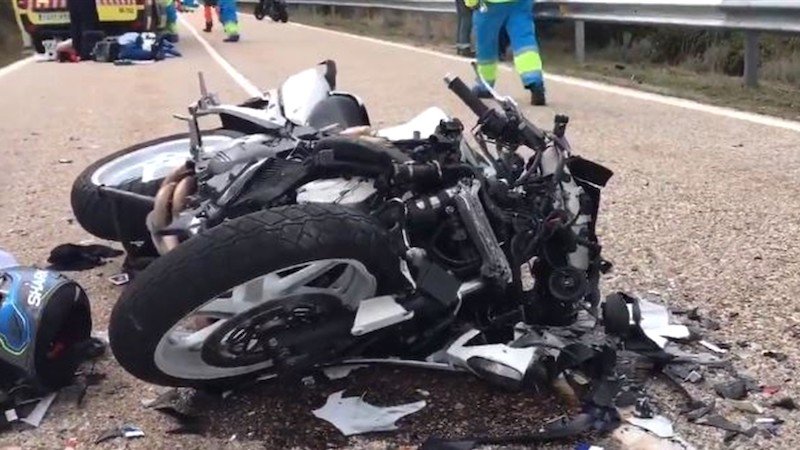 Accidentes en motocicleta